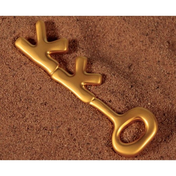 Spongebob Squarepants 24k Gold Plated Key To The Krusty Krab Figurine - Picture 4 of 4